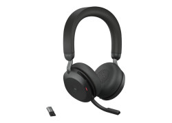 Jabra Evolve2 75 Headset Draadloos Hoofdband Kantoor/callcenter Bluetooth Zwart