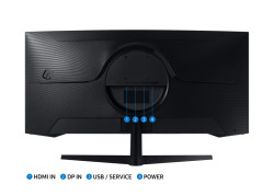 Samsung Odyssey C34G55TWWP computer monitor 86,4 cm (34") 3440 x 1440 Pixels UltraWide Dual Quad HD LED Zwart