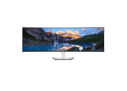 DELL UltraSharp U4924DW LED display 124,5 cm (49") 5120 x 1440 Pixels 5K Ultra HD LCD Zwart, Zilver