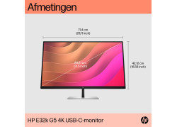 HP E32k G5 4K USB C-monitor