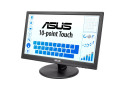 ASUS VT168HR computer monitor 39,6 cm (15.6") 1366 x 768 Pixels WXGA LED Touchscreen Zwart