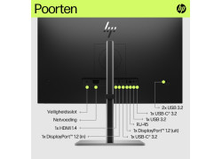 HP E27u G5 QHD USB C-monitor