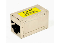 Gembird NCA-LC6S-01 tussenstuk voor kabels RJ-45 Beige