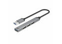 ACT USB-A hub, 3x USB-A 2.0 en 1x USB-A 3.0