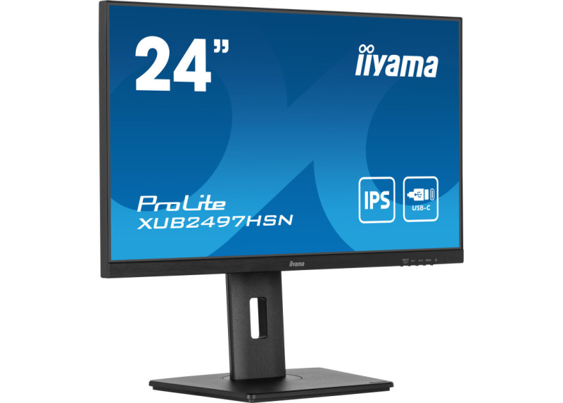 iiyama ProLite XUB2497HSN-B1 LED display 61 cm (24") 1920 x 1080 Pixels Full HD Zwart