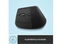 Logitech Lift muis Linkshandig RF-draadloos + Bluetooth Optisch 4000 DPI