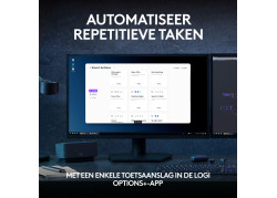 Logitech MX Keys S toetsenbord RF-draadloos + Bluetooth QWERTY US International Grafiet