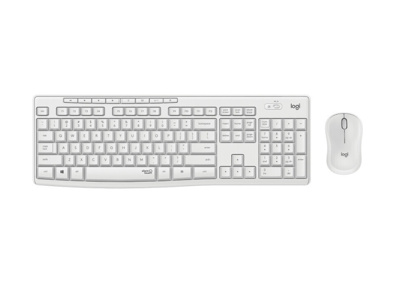 Logitech MK295 toetsenbord RF Draadloos QWERTZ Duits Wit