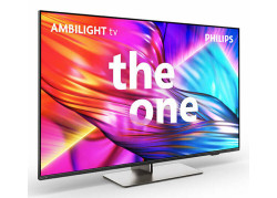 33Philips 43PUS8949/12 tv 109,2 cm (43") 4K Ultra HD Smart TV Wifi Antraciet, Grijs