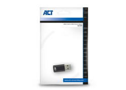 ACT USB-A male naar USB-C female adapter