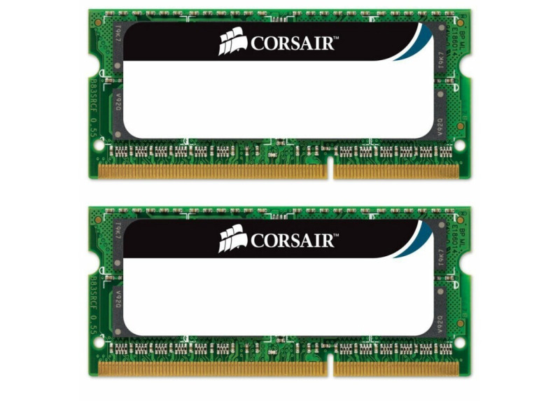 Corsair 16GB (2 x 8 GB) DDR3 1333MHz SODIMM geheugenmodule