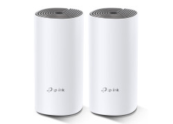 TP-LINK Deco E4 (2-pack) Dual-band (2.4 GHz / 5 GHz) Wi-Fi 5 (802.11ac) Wit, Grijs Intern