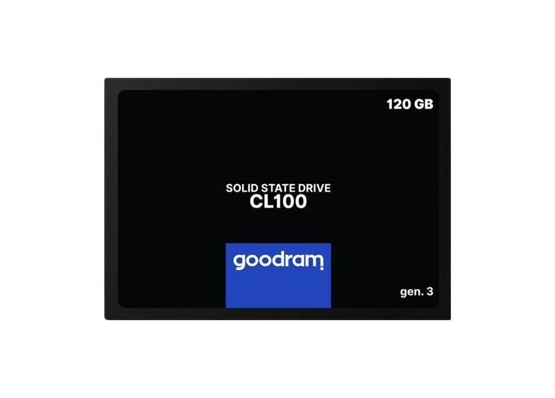 Goodram SSDPR-CL100-120-G3 internal solid state drive 2.5" 120 GB SATA III 3D TLC