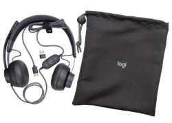 Logitech Zone Headset Bedraad Hoofdband Oproepen/muziek USB Type-C Grafiet