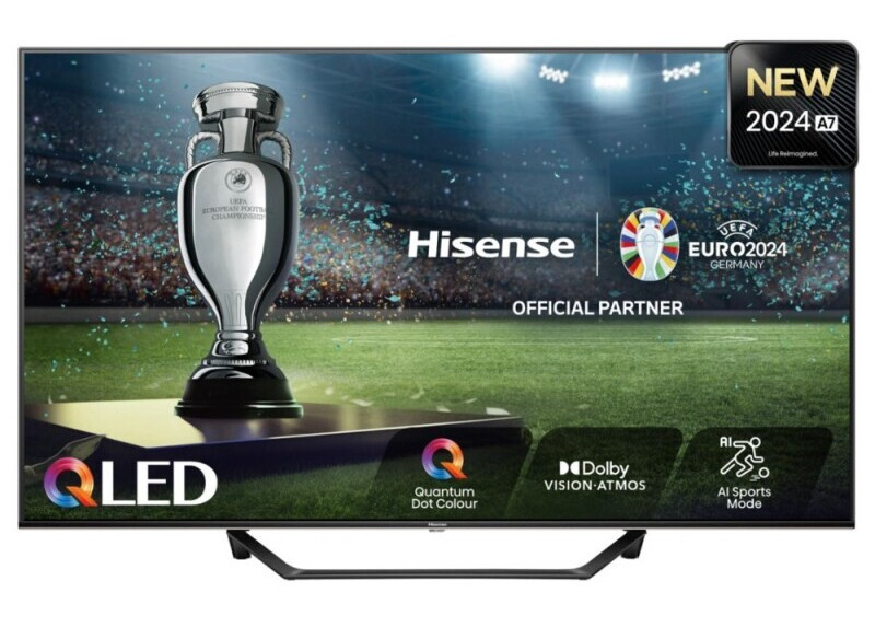 Hisense 50A79NQ tv 127 cm (50") 4K Ultra HD Smart TV Wifi Grijs