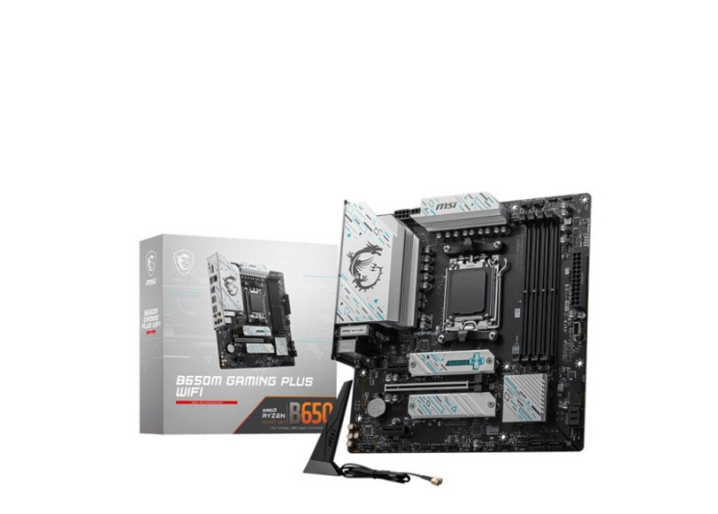 MSI AM5 B650M GAMING PLUS WIFI - DDR5/2xM.2/DP/HDMI/mATX