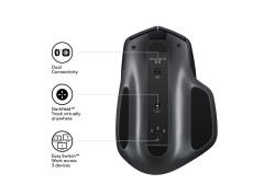 Logitech MX Master 2S muis Rechtshandig RF draadloos + Bluetooth Laser 1000 DPI