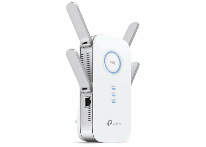 TP-LINK RE650 Netwerkzender Wit 10, 100, 1000 Mbit/s