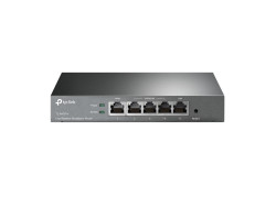 TP-LINK TL-R470T+ bedrade router Fast Ethernet Zwart