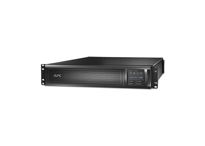 APC Smart-UPS X SMX3000RMHV2UNC Noodstroomvoeding - 3000VA, 8x C13, 1x C19 uitgang, USB, NMC