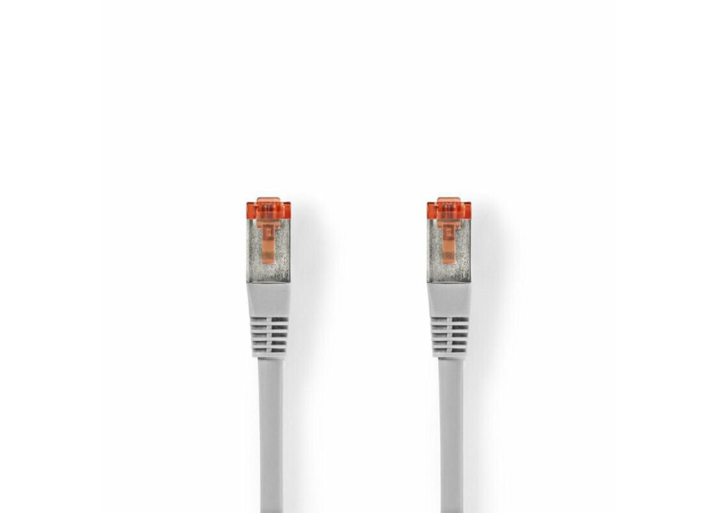 Nedis CCGB85221GY50 netwerkkabel Grijs 5 m Cat6 S/FTP (S-STP)