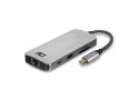 ACT AC7041 USB-C naar HDMI multiport adapter met ethernet, USB hub, cardreader en PD pass through