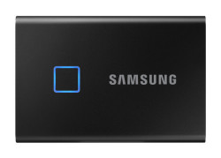 Samsung MU-PC1T0K, T7 Touch, 1000 GB, USB Type-C, 3.2 Gen 2 (3.1 Gen 2), 1050 MB/s, Wachtwoordbeveiliging, Zwart