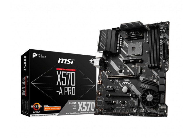 MSI X570-A PRO Socket AM4 ATX AMD X570