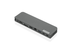 Lenovo USB-C Mini Dock Bedraad USB 3.2 Gen 1 (3.1 Gen 1) Type-C Grijs