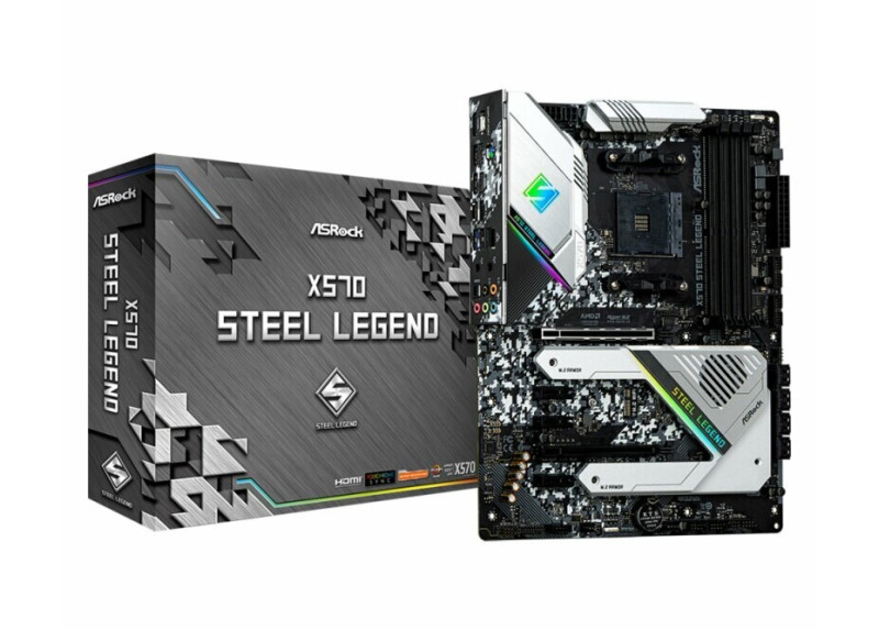 Asrock X570 Steel Legend AMD X570 Socket AM4 ATX