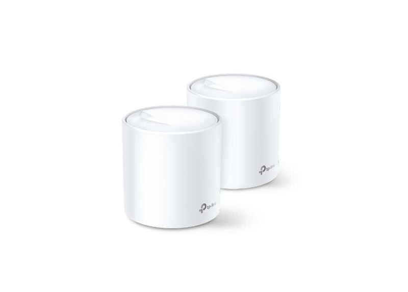 TP-LINK Deco X20 (2-pack) draadloze router Gigabit Ethernet Dual-band (2.4 GHz / 5 GHz) Wit