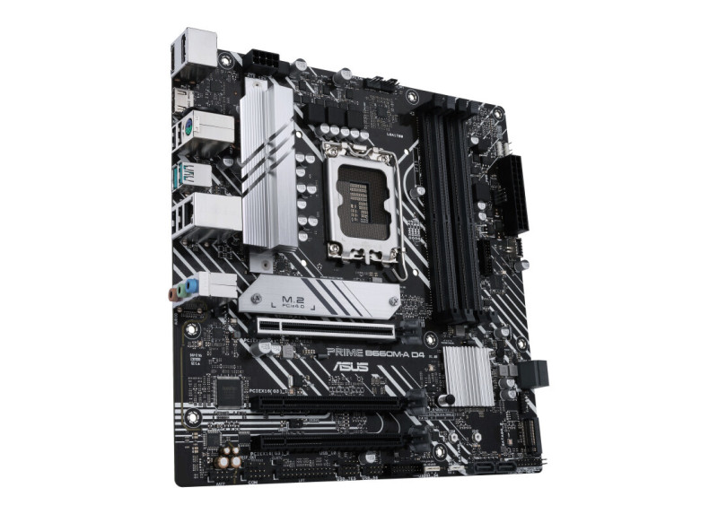 ASUS PRIME B660M-A D4 Intel B660 LGA 1700 micro ATX