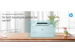 HP LaserJet Enterprise M406dn, Zwart-wit, Printer voor Bedrijf, Print, Compact formaat; Optimale beveiliging; Dubbelzijdig print