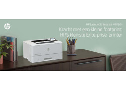 HP LaserJet Enterprise M406dn, Zwart-wit, Printer voor Bedrijf, Print, Compact formaat; Optimale beveiliging; Dubbelzijdig print