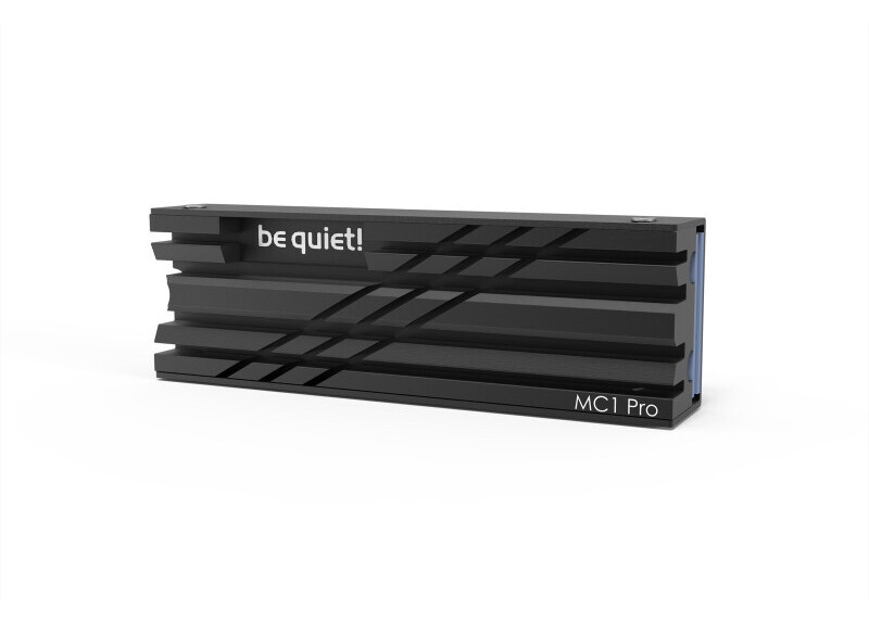 be quiet! MC1 PRO SSD (solid-state drive) Koelplaat/radiatoren Zwart 1 stuk(s)