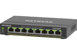 NETGEAR 8-Port Gigabit Ethernet PoE+ Plus Switch (GS308EP)