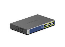 NETGEAR GS516PP Unmanaged Gigabit Ethernet (10/100/1000) Power over Ethernet (PoE) Blauw, Grijs