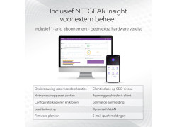 NETGEAR Insight Cloud Managed WiFi 6 AX1800 Dual Band Outdoor Access Point (WAX610Y)