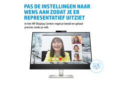 HP E-Series E27m G4 68,6 cm (27") 2560 x 1440 Pixels Quad HD Zwart