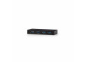 Nedis UHUBU3420BK interface hub USB 3.2 Gen 1 (3.1 Gen 1) Micro-B Zwart