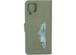 Mobiparts Classic Wallet Case Samsung Galaxy A12 (2021) Stone Green