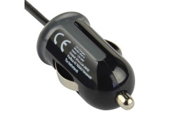 Mobiparts Car Charger Apple Lightning 2.4A Black