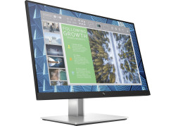 HP E-Series E24q G4 60,5 cm (23.8") 2560 x 1440 Pixels Quad HD Zwart, Zilver