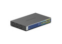 NETGEAR GS516UP Unmanaged Gigabit Ethernet (10/100/1000) Power over Ethernet (PoE) Grijs