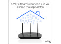 NETGEAR Nighthawk 4-Stream AX1800 WiFi 6 Router (RAX10)