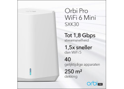 NETGEAR Orbi Pro WiFi 6 Mini AX1800 System 2-Pack (SXK30)