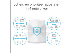 NETGEAR Orbi Pro WiFi 6 Mini AX1800 System 2-Pack (SXK30)