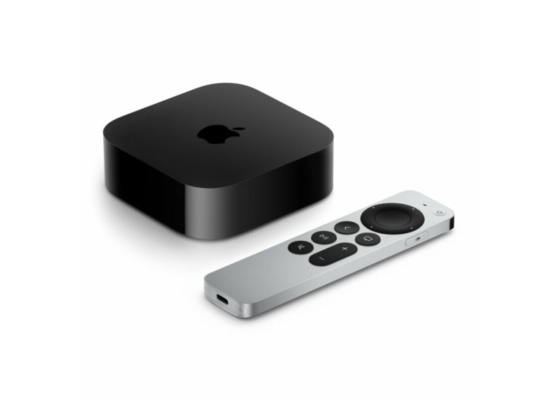 Apple TV 4K Zwart, Zilver 4K Ultra HD 64 GB Wifi