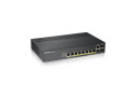 Zyxel GS1920-8HPV2 Managed Gigabit Ethernet (10/100/1000) Power over Ethernet (PoE) Zwart