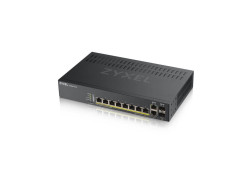 Zyxel GS1920-8HPV2 Managed Gigabit Ethernet (10/100/1000) Power over Ethernet (PoE) Zwart